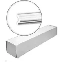 Profhome Zierleiste 651308 Wand- und Friesleisten 1 Karton SET mit 24 Zierleisten 48 m, kleben, Extrudiertes Polystyrol (XPS), 24-St., 1 x Karton SET, 1 Karton SET mit 24 Leisten Wandleisten Stuckleisten 48 m