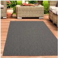 Carpetia Outdoorteppich zeitlos, rechteckig, Höhe: 5 mm, pflegeleicht, wetterbeständig, für Innen- und Außenbereich geeignet