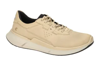 Ecco 83076402004 Herren Sportschuhe Sand beige Nubuck Leder Sneakers BIOM 2.2