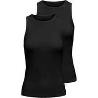 ONLY Tanktop ONLSALLY TANK TOP 2 PACK CS JRS (Packung, 2-tlg., 2er-Pack)