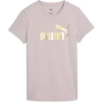PUMA T-Shirt ESS METALLIC No. 1 Logo T-Shirt Damen