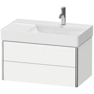 Duravit XSquare Waschtischunterbau wandhängend Weiß Supermatt 784x460x397 mm - XS416908484 XS416908484