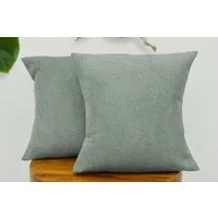 Amilian Dekokissen 2er Set Kissen - Zierkissen - Sofakissen mit Füllung und Kissenbezug, (2 Stück), Kopfkissen, Kuschelkissen, Couchkissen mit Kissenfüllung