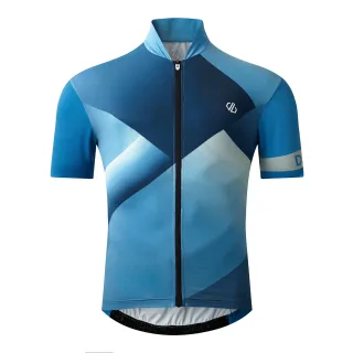 Dare 2B - "AEP Pedal II" Oberteil für Herren kurzärmlig (Blaustahl/Erbe blau)