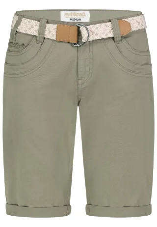 Authentic Style - RE9CIGt1cnplIEhvc2U= washed olive - Gr. - XXL