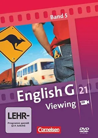 English G 21 - Ausgaben A (5- und 6-jährige Sekundarstufe I) B und D / Band 5: 9. Schuljahr - Viewing: Video-DVD