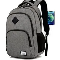 TAN.TOMI Rucksack Laptop Rucksack Herren Große Kapazität Casual Rucksack, für 15,6" Laptop mit USB Ladeanschluss für Reisen
