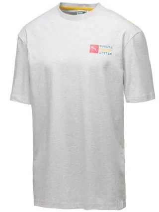 Puma RS-0-Kapselstraße graues T-Shirt-Herren