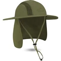 normani Outdoorhut Buschhut New Zealand Sonnenhut Outdoor Safari Schlapphut mit Nackenschutz und Kinnband