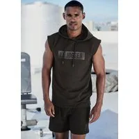 le jogger® Kapuzenpullover mit Druck und Kordelzug