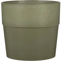 Scheurich Blumentopf 224/30 groove khaki