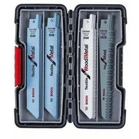 BOSCH Säbelsägeblatt 20-tlg. Wood and Metal Säbelsägeblatt-Set 150 mm (20-St), für Holz + Metall
