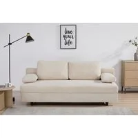 OTTO home Schlafsofa ONNIKO Cord, Breite: 192 cm, Liegefläche 121x192 cm, softer Cord-Bezug, mit Bettfunktion & Bettkasten
