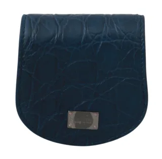 Dolce & Gabbana Blue en cuir support de poche préservatif pour hommes