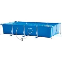 Intex Framepool Rectangular Frame Pool (Set), BxLxH: 220x450x84 cm, mit Kartuschenfilteranlage