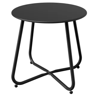 Xmund Round Side Table Coffee Table Round Garden Side Table Outdoor Lightweight Stable Easy Assembly Small Sofa Table Id