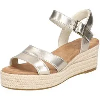 TOMS TOMS Sandalen Leder Keilsandalette