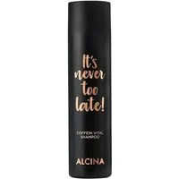 ALCINA Haarshampoo ALCINA It’s never too late Coffein Vital Shampoo (250 ml) - für dünner, Packung, innovative Haarpflege, mit Provitamin B5 und Coenzym Q10, mehr Volumen
