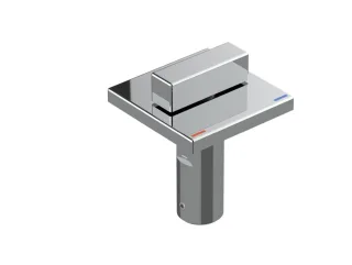 Keuco Temperaturgriff Ersatzteil ARM 50100 kpl. verchromt zu 51115, 50100010271 50100010271