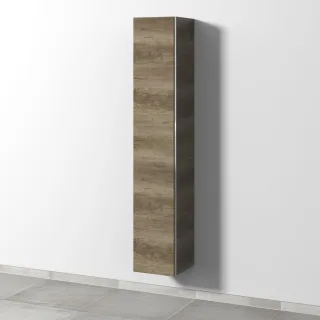 Sanipa 3way Hochschrank mit 1 Tür, Eiche-Nebraska BR10637