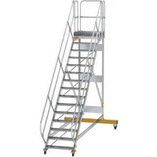 Munk Plattformtreppe 45° fahrbar Stufenbreite 800 mm - 600795