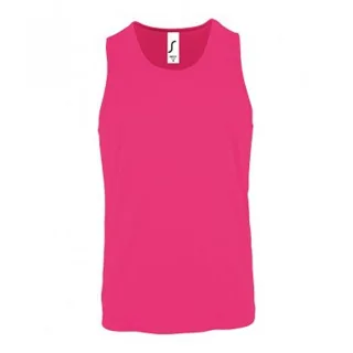 SOLS Sportliches Herren-Leistungs-Tank-Top (Neon-Pink)