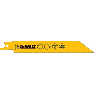 DEWALT Bi-Metall Säbelsägeblatt für Metall 5 Stück - DT2385-QZ