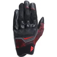 Dainese Motorradhandschuhe Dainese Ermex Handschuhe Schwarz / Lava-Rot motorradhandschuhe für herren