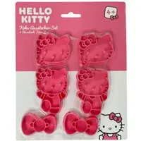 POS Ausstechform 6-teilig Backform Keks-Ausstech-Förmchen Motiv - HELLO KITTY, Kunststoff, (Packung, 6-St)