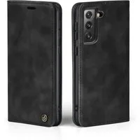 Tec-Expert Handyhülle Tasche Hülle für Samsung Galaxy S21 FE 4G/5G 6.4 Zoll, 6.4, Cover Klapphülle Case mit Kartenfach Fliphülle aufstellbar