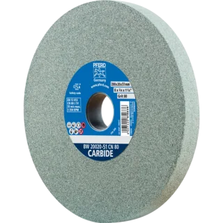 PFERD TOOLS Schleifbockscheibe SiC für harte Materialien z.B. Hartmetall - 39008438