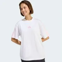adidas Sportswear T-Shirt W 3S SJ BF T Kurzarmdesign, mit Rundhalsausschnitt, gerader Abschluss