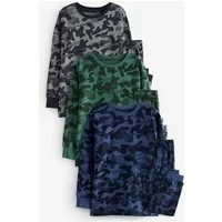 Next Pyjama 3er-Pack Schlafanzüge mit langen Ärmeln (6 tlg)