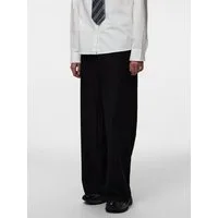 pieces Schlupfhose PCBOSELLA HW WIDE PANTS NOOS BC Materialmix, High Waist