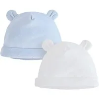 Next Erstlingsmütze Baby-Strickmützen, 2er-Pack (2-St)