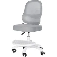 roba® Schreibtischstuhl Smart Grow 3D - Bürostuhl Kinder - Ergonomischer Drehstuhl (stufenlos höhenverstellbar), stabiles Gestell aus Metall - ab 3 Jahren - ideal für Schulkinder
