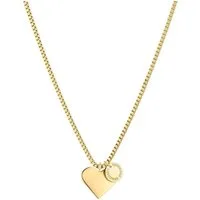 Liebeskind Berlin Edelstahlkette Liebeskind Damen-Kette Edelstahl Herz