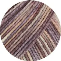 LANA GROSSA COOL WOOL PRINT Häkelwolle, 160 m (50 Gramm), extrafeine Merinowolle