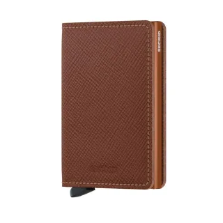 secrid - Slimwallet Saffiano braun - Gr. - OS