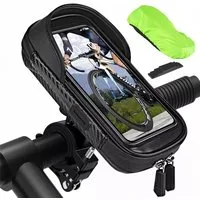 Bundviel Fahrradtasche Handyhalterung Fahrrad 360°drehbar Wasserdichte Fahrradhalterung