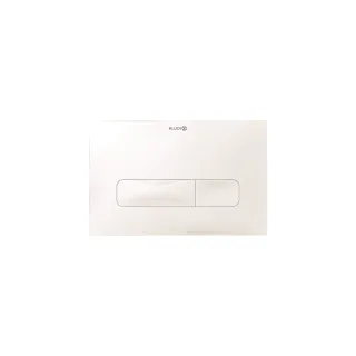 KLUDI UNIFIX Betätigungsplatte 244 x 160 mm weiß glänzend 30PP0143