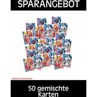 Topps Sammelkarte Topps Champions League 2017/18 Trading Cards - 50 gemischte Karten