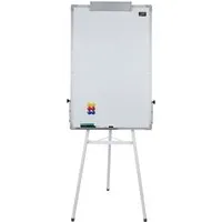 JEOBEST Magnettafel Whiteboard Magnettafel Magnetisch, Trocken Abwischbar 60 x 90cm, Whiteboard mit Ständer, Höhenverstellbar