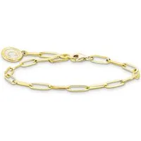 THOMAS SABO Silberarmband Thomas Sabo Damen-Armband 925er Silber, Emaille