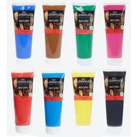 ZD Trading Acrylfarbe Bleiswyk Acrylfarbe Tube 250 ml multifarben