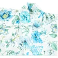 Bassetti Kimono Kimono Casablanca C1 von Bassetti L/XL, Mako Satin, im Geschenkkarton, Bindegürtel