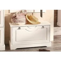 OTTO home Schuhtruhe Klera, Breite 81 cm, aus massiver Kiefer, FSC®-zertifiziert