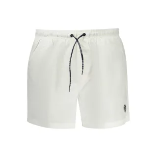 North Sails Weiße Polyester Herren Schwimm-Boxershorts