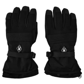 Spyder - Snowboarding-Handschuhe für Herren, Polyester, Nylon (Schwarz)