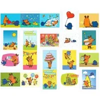 postkarten-universum.de Postkarte Postkarten-Komplett-Set "Sendung mit der Maus"